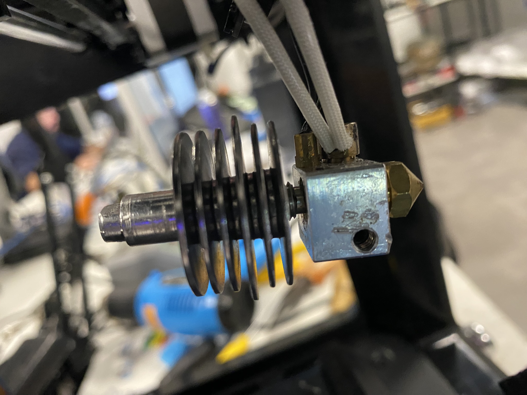 Hotend montado