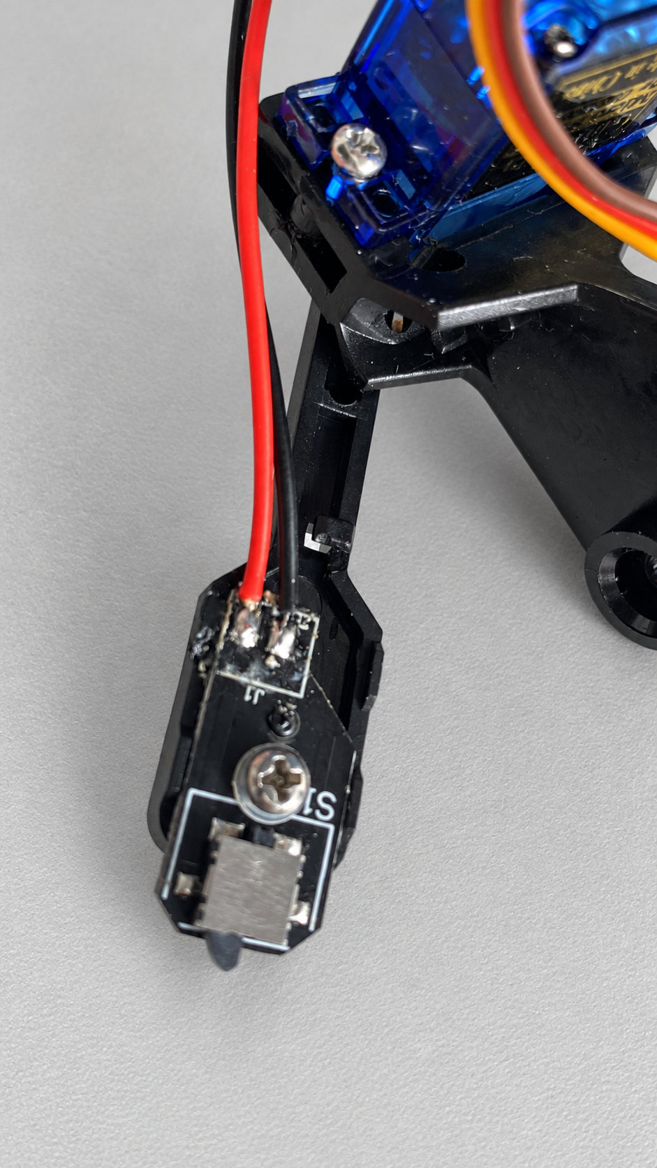 Detalhe do sensor